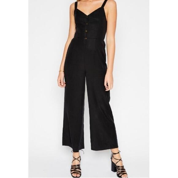 Sadie & Sage Pants - Sadie & Sage Black Jumpsuit Size L